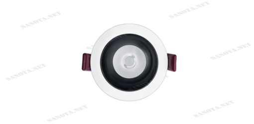 Đèn âm trần dân dụng spotlight 6W DL3-BW6 viền trắng có thiết kế tròn, nhỏ gọn, mang lại sự tinh tế và hiện đại cho không gian. Vỏ đèn được làm bằng hợp kim nhôm. Có độ bền cao và khả năng chống gỉ sét tốt. Tay cầm màu đỏ nổi bật, tạo điểm nhấn cho chiếc đèn.