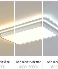 Chiếc đèn LED ốp trần SNT2906 là một thiết bị chiếu sáng hiện đại và sang trọng với thiết kế hình chữ nhật đơn giản. Nó được làm từ những vật liệu cao cấp và có thể mang lại vẻ đẹp tinh tế cho bất kỳ căn phòng nào.