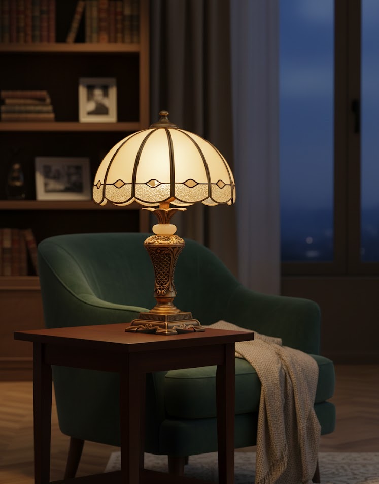 Đèn bàn trang trí phong cách Châu Âu DBCD5003