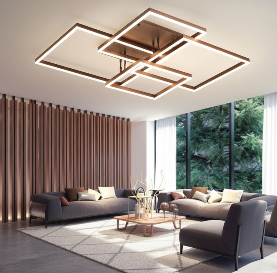 Đèn Ốp Trần LED Hiện Đại Phong Cách Nexus Luxury MO996/4