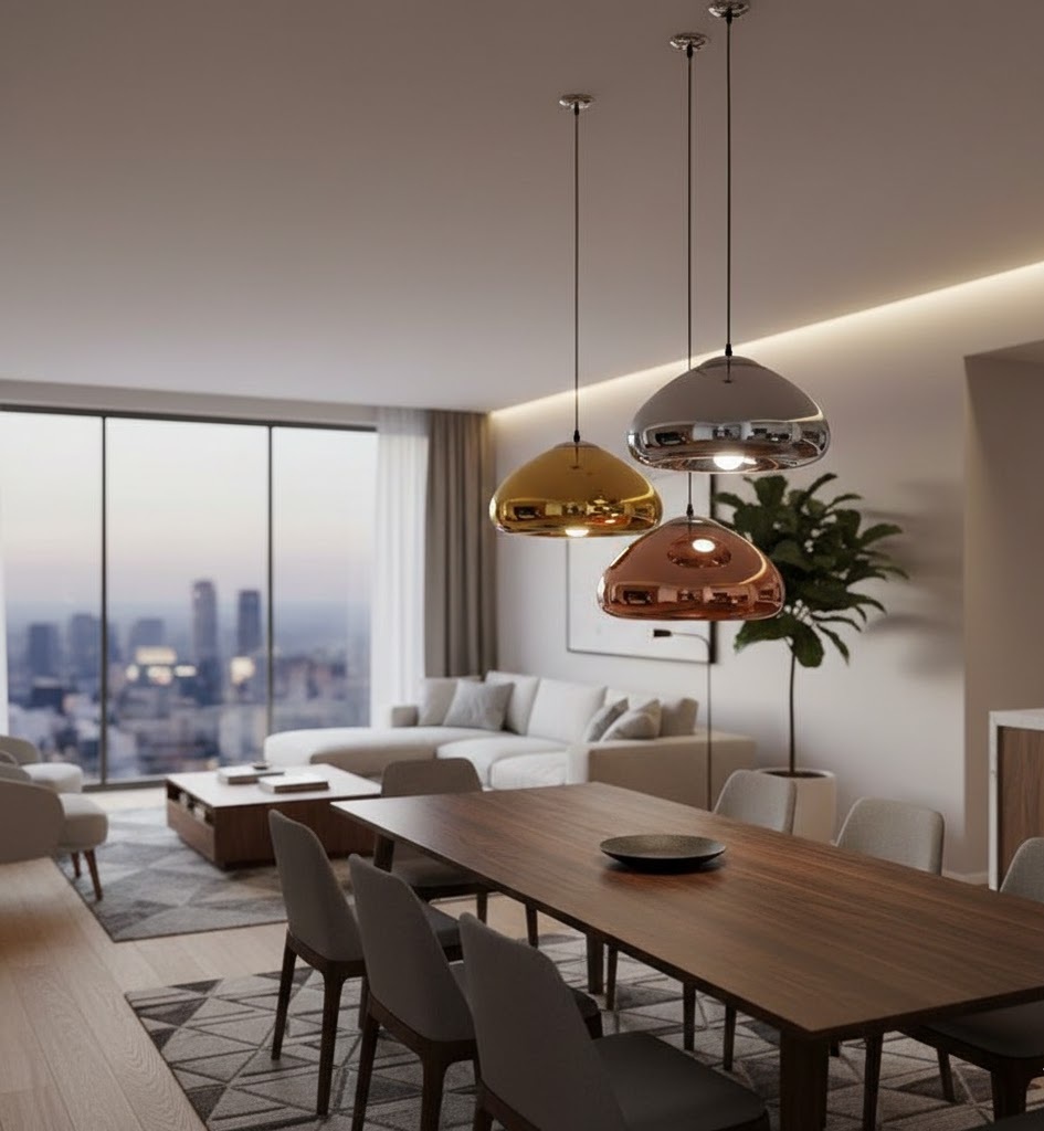 Đèn Treo Hiện Đại Tráng Gương Void Mini - LAM032