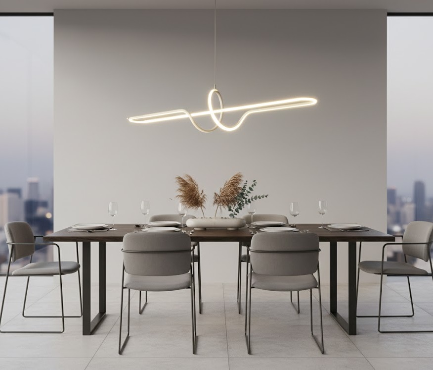 Đèn Thả LED Uốn Lượn Illuminated Curves SNT2394