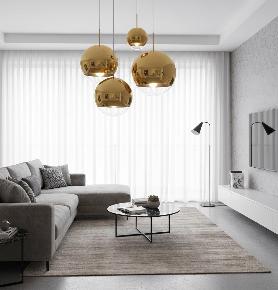 Đèn Thả Trần Quả Cầu Gương Mirrorball - LAM035