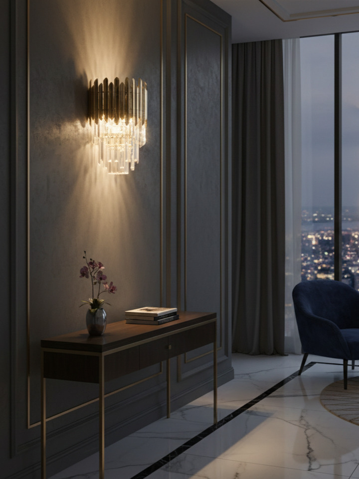 Đèn tường pha lê SNT4418