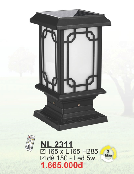 Đèn trụ cổng NL2311 - Ảnh 2