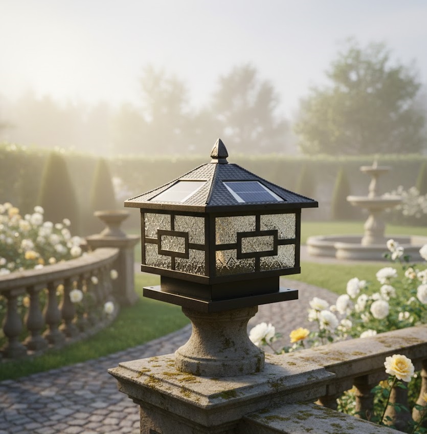 Đèn trụ cổng TC2312A