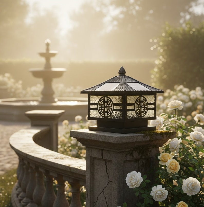 Đèn trụ cổng TC2313A