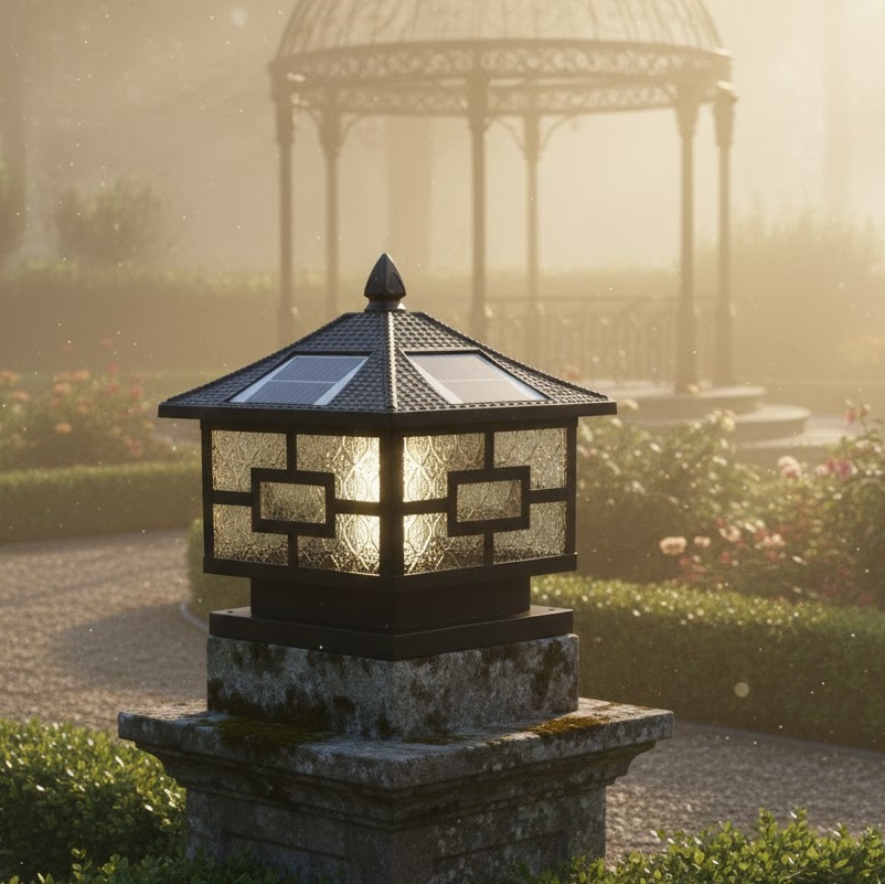 Đèn trụ cổng TC2312B