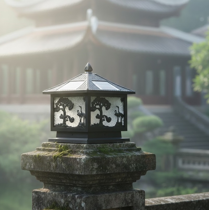 Đèn trụ cổng TC7326B