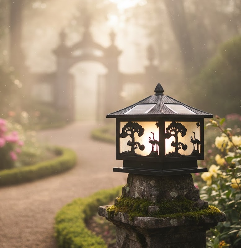 Đèn trụ cổng TC7326A