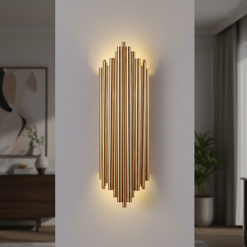 ĐÈN TƯỜNG ĐỒNG VPL13