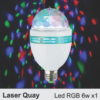 Đèn laser quay led RGB 6w SNT288