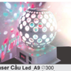 Đèn laser cầu quay chuyển đổi nhiều hình, cảm ứng theo nhạc SNT293