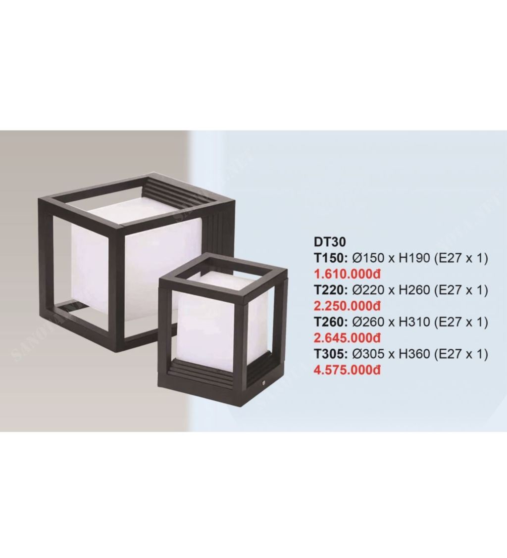 Đèn trụ cổng SNT4844 - Ảnh 2