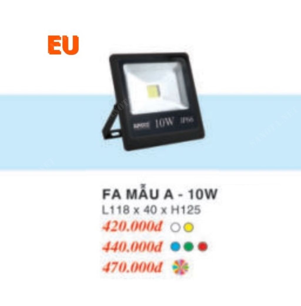 Đèn pha sân vườn FA-MẪU A10W - Ảnh 2