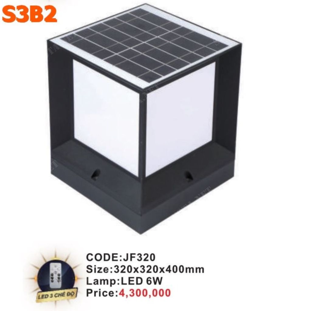 Đèn trụ cổng JF320 - Ảnh 2