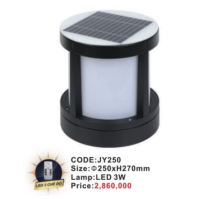 Đèn năng lượng mặt trời JY250 - Ảnh 2
