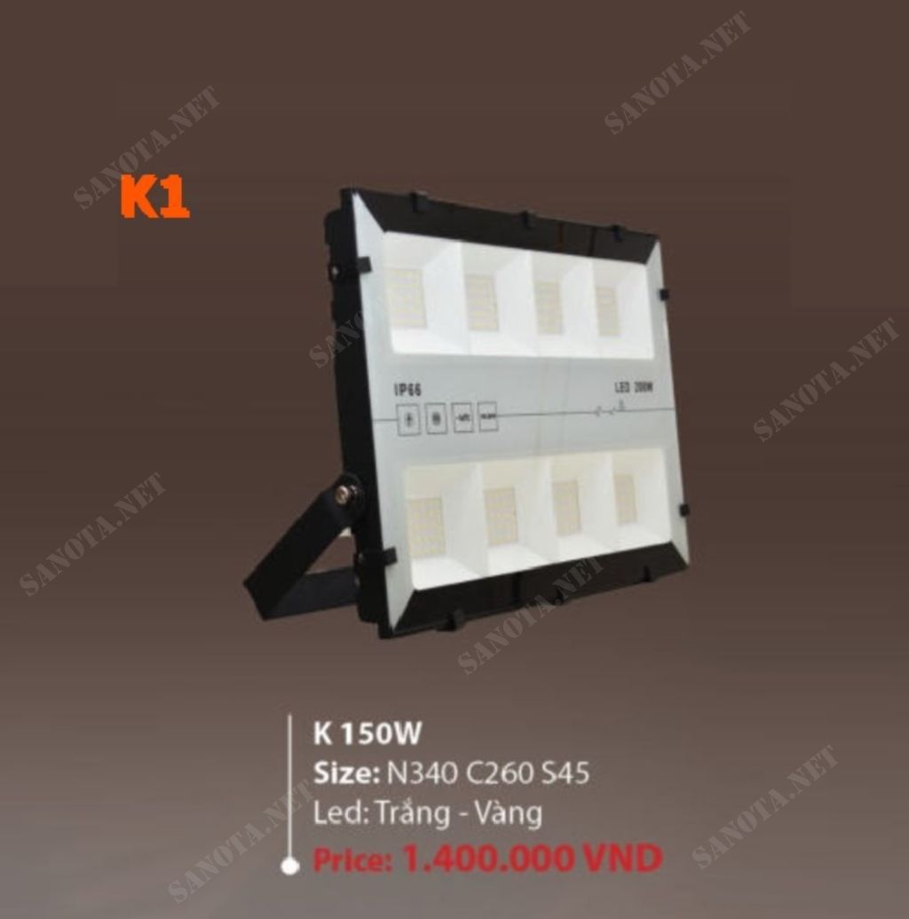 Đèn pha sân vườn K150W - Ảnh 2