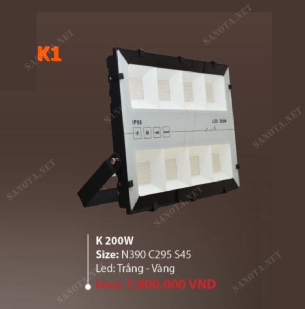 Đèn pha sân vườn K200W - Ảnh 2