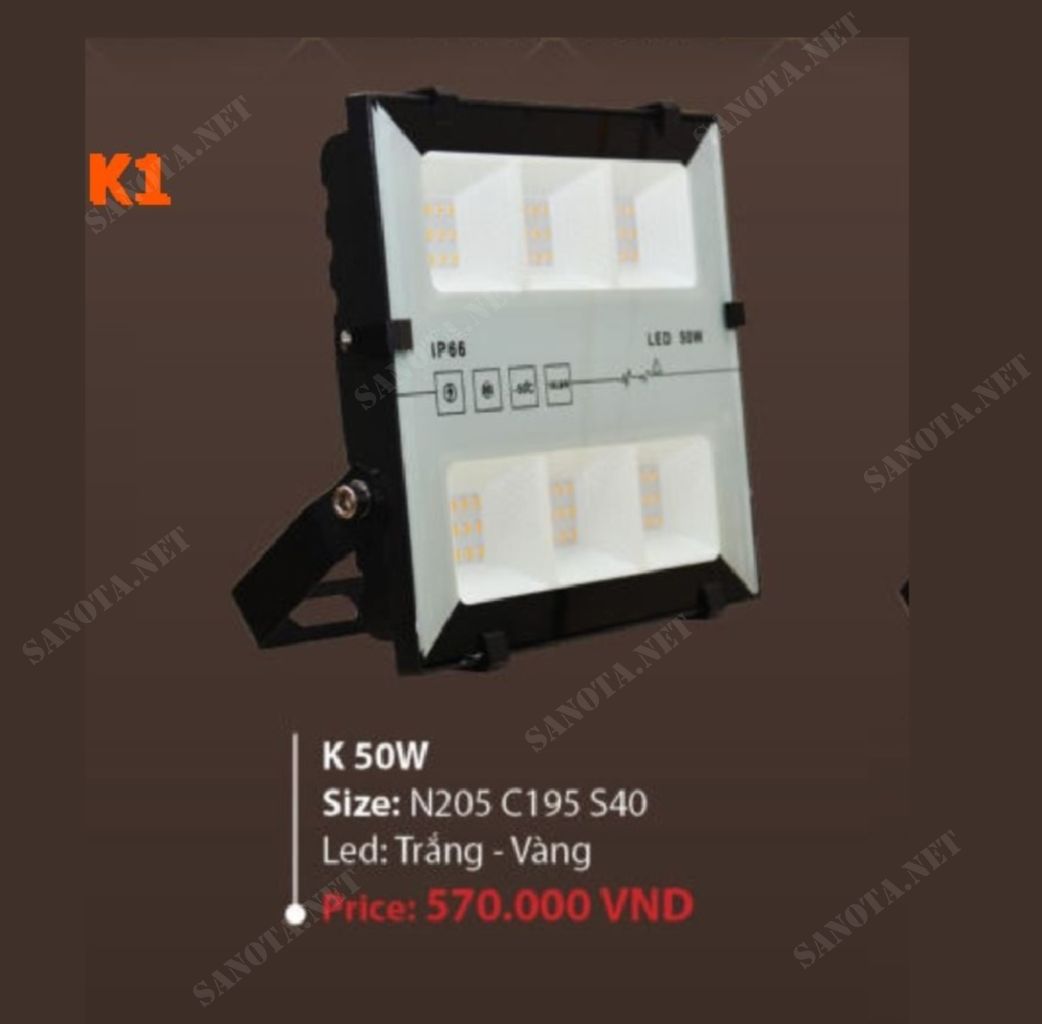 Đèn pha sân vườn K50W - Ảnh 2