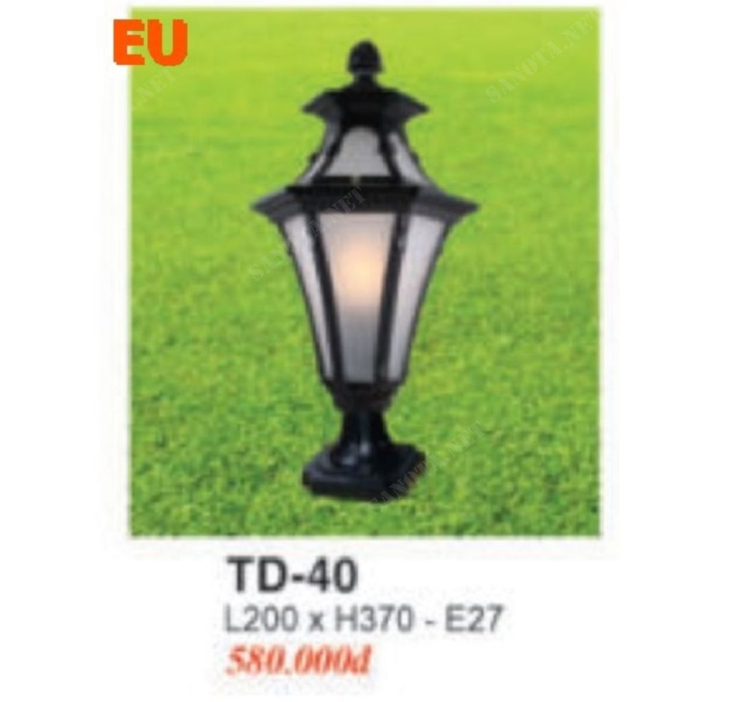 Đèn trụ cổng TD40 - Ảnh 2