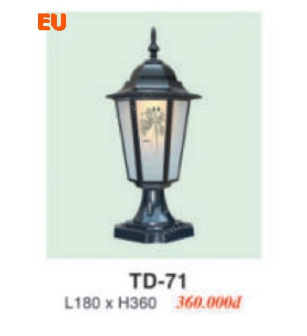 Đèn trụ cổng TD71 - Ảnh 2