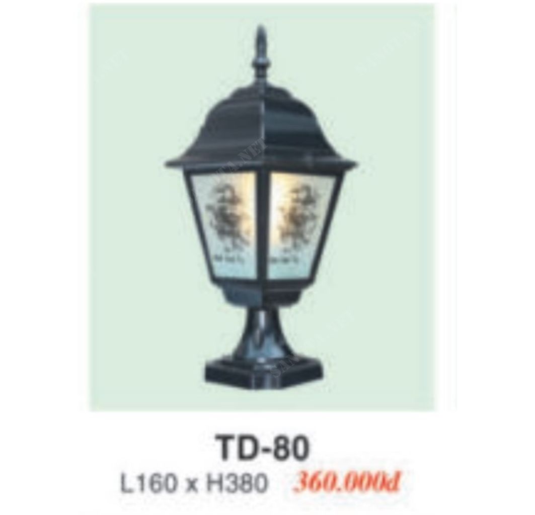 Đèn trụ cổng TD80 - Ảnh 2