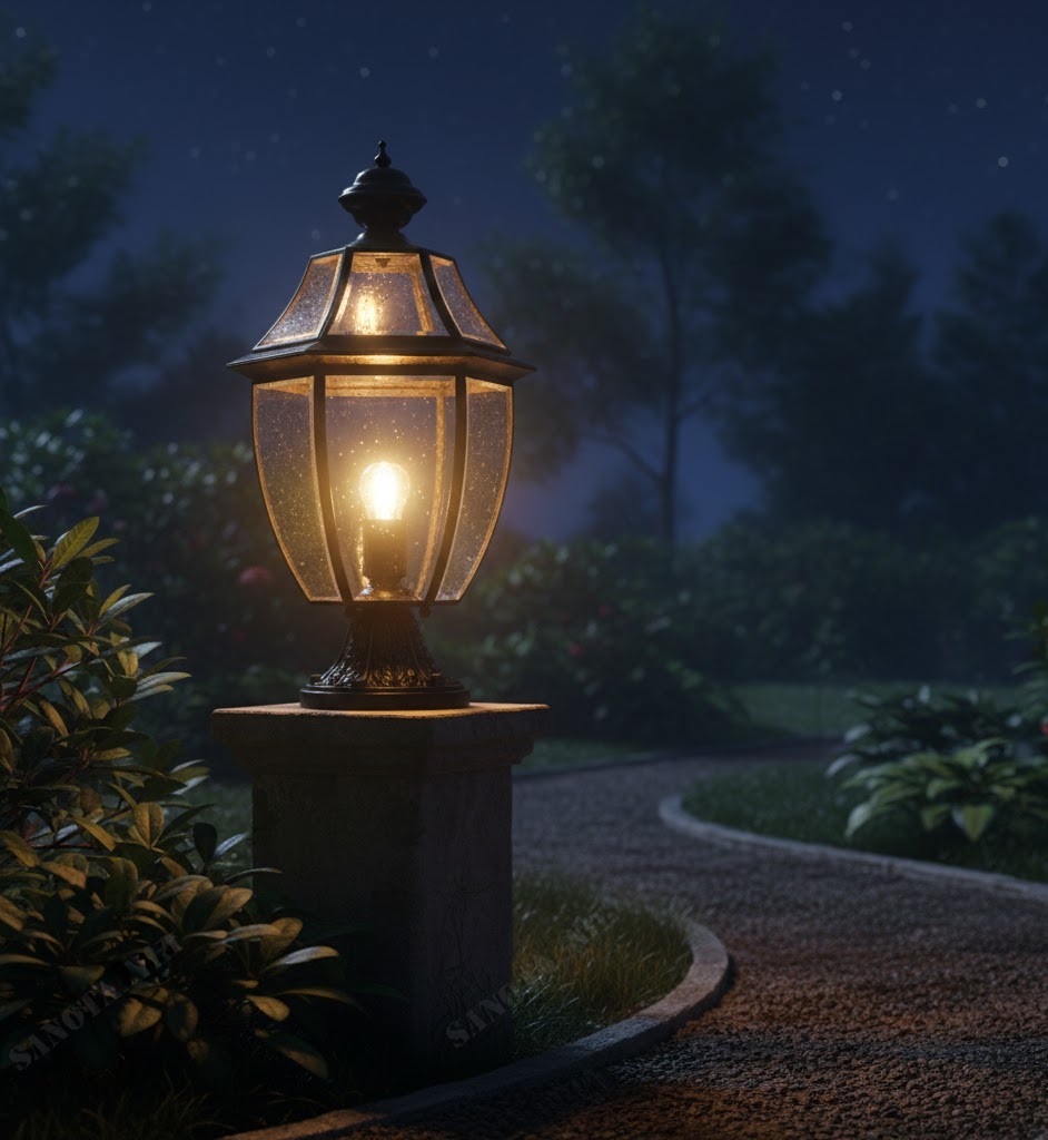Đèn Sân Vườn Vintage Sanota Chống Nước SNT4944