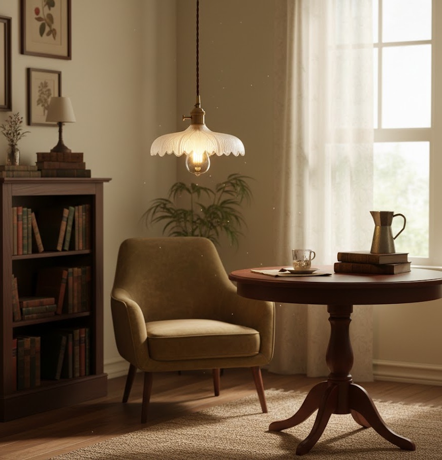 Đèn Thả Chân Kính Vintage SNT2280