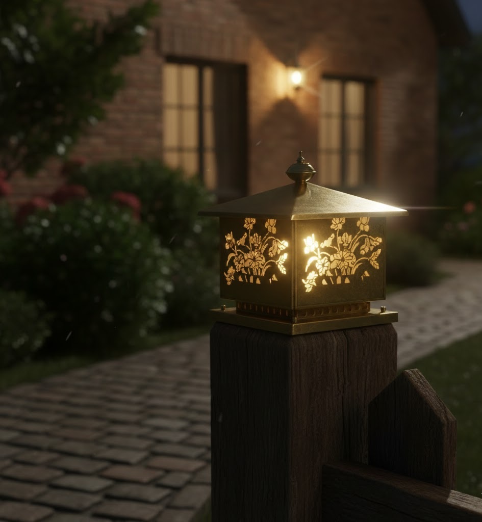 Đèn trụ cổng SNT4966