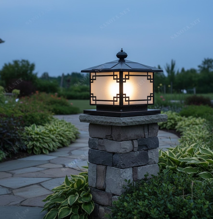 Đèn Trụ Sân Vườn Ngoài Trời SNT4954