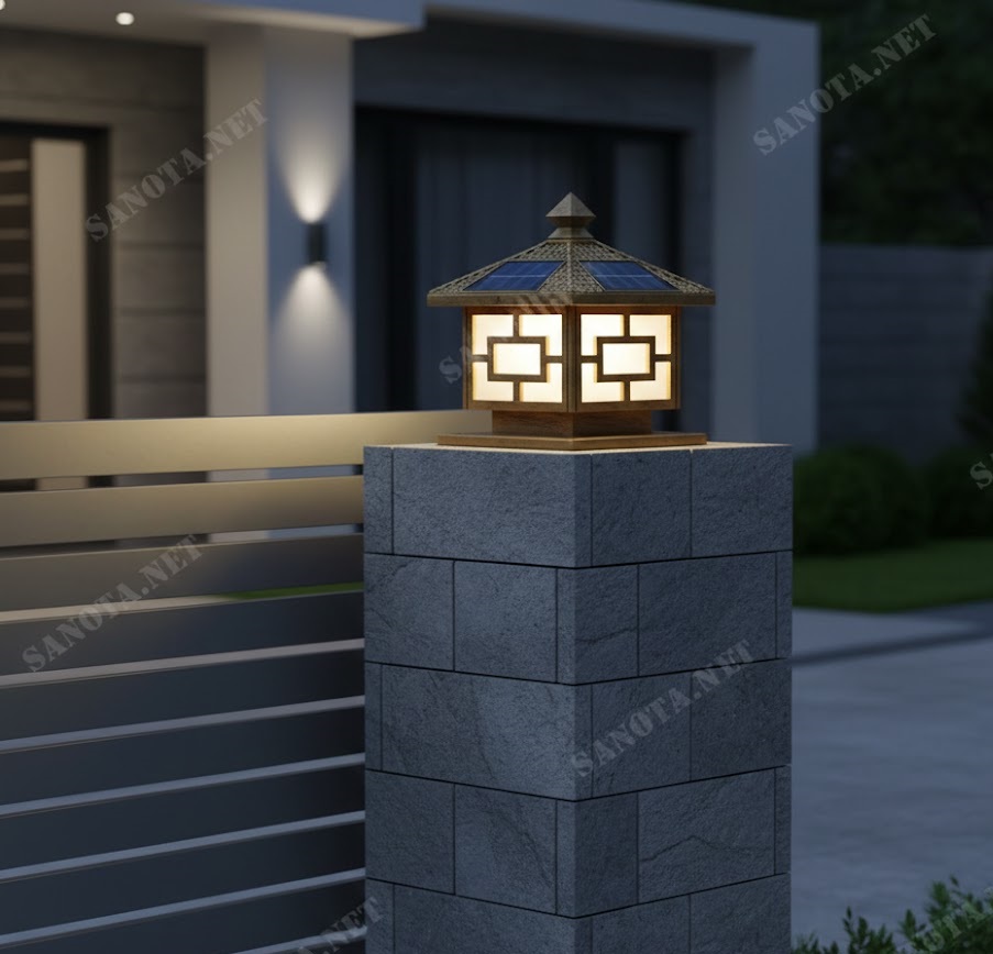 Đèn trụ cổng ZXA0123