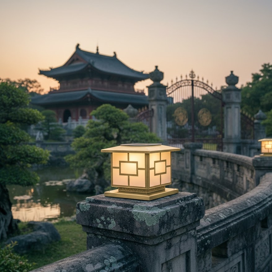 Đèn trụ cổng SNT5456