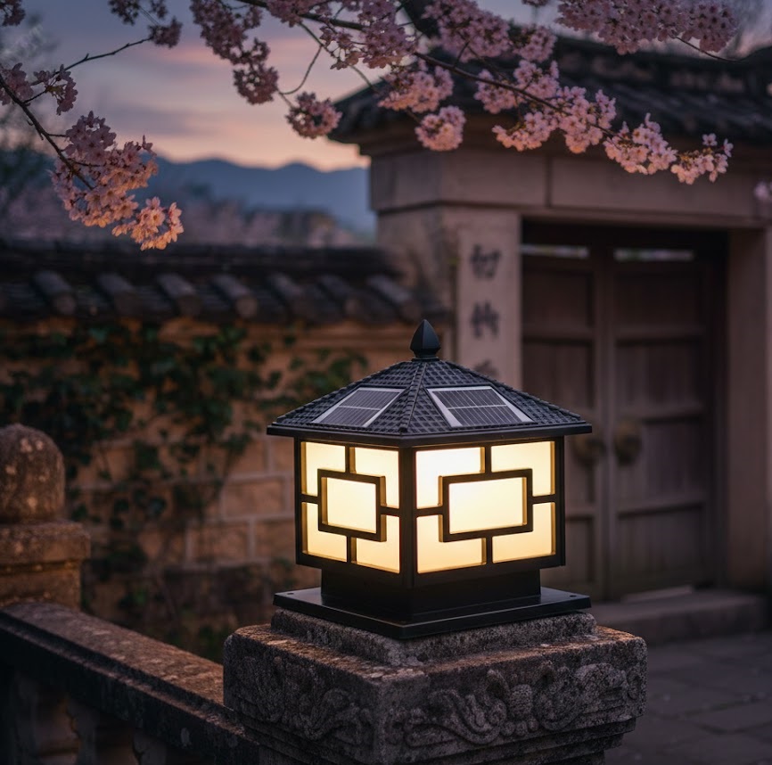 Đèn trụ cổng SNT5461