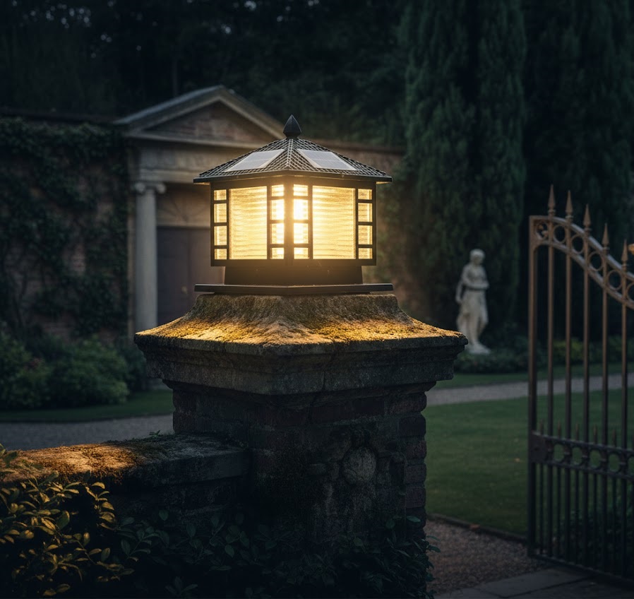 Đèn trụ cổng SNT5474