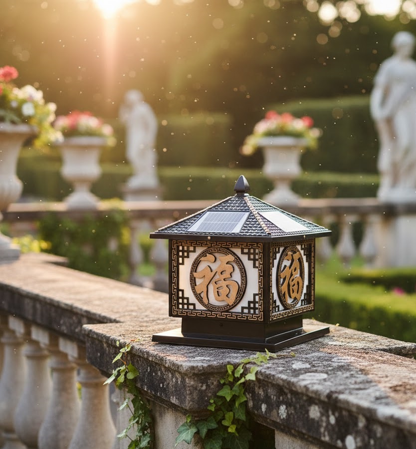 Đèn trụ cổng SNT5473