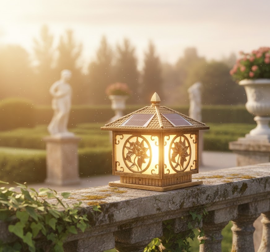 Đèn trụ cổng SNT5480