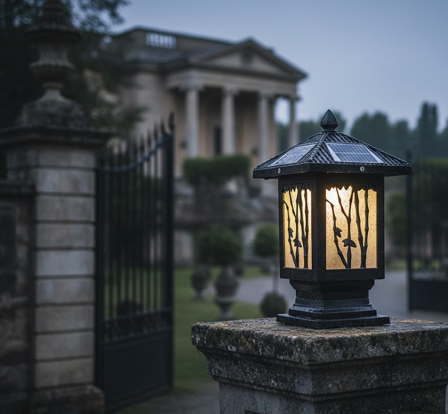 Đèn trụ cổng SNT5468