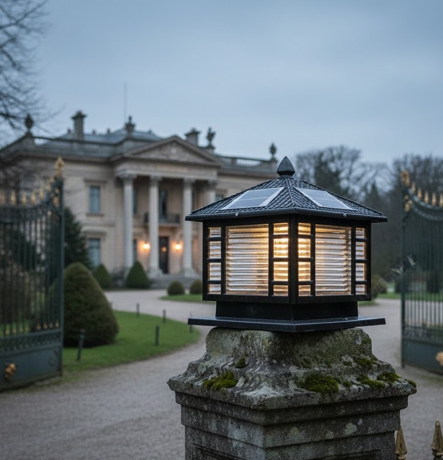 Đèn trụ cổng SNT5476