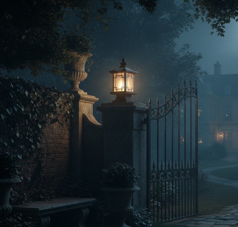 Đèn trụ cổng SNT5470