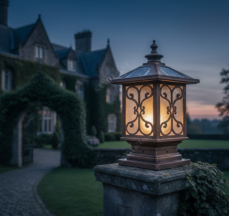 Đèn trụ cổng SNT5469