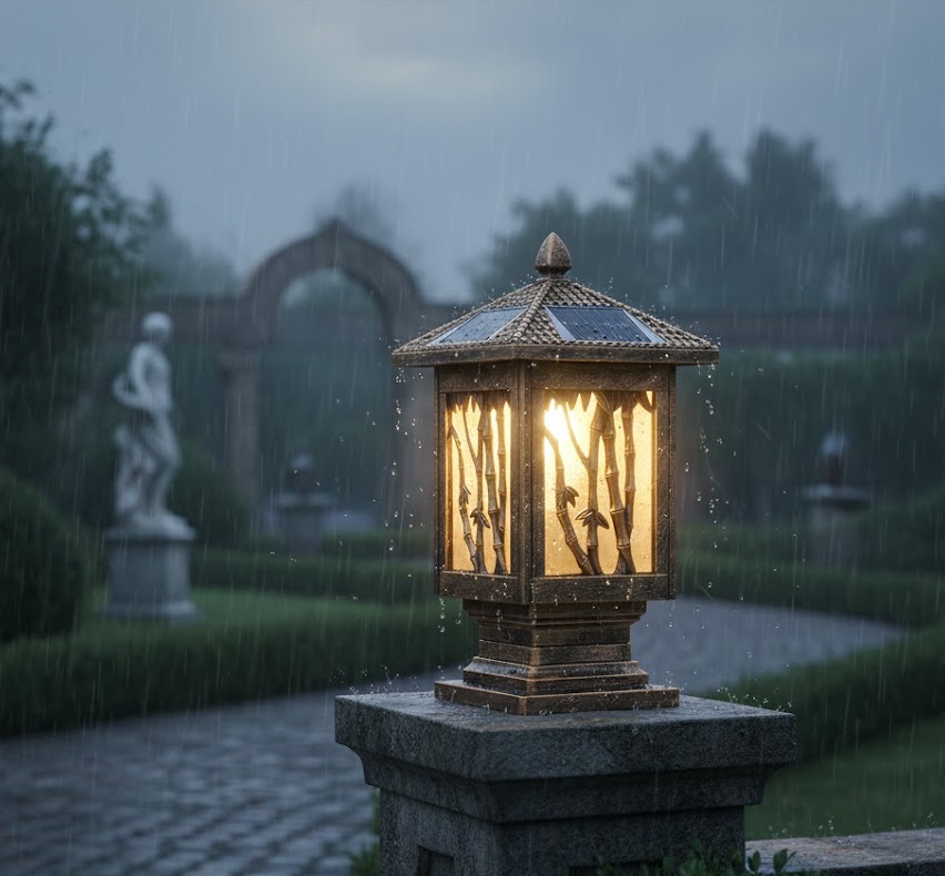 Đèn trụ cổng SNT5467