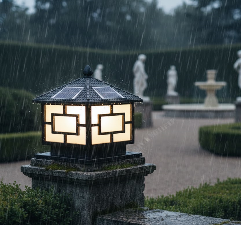 Đèn trụ cổng SNT5462