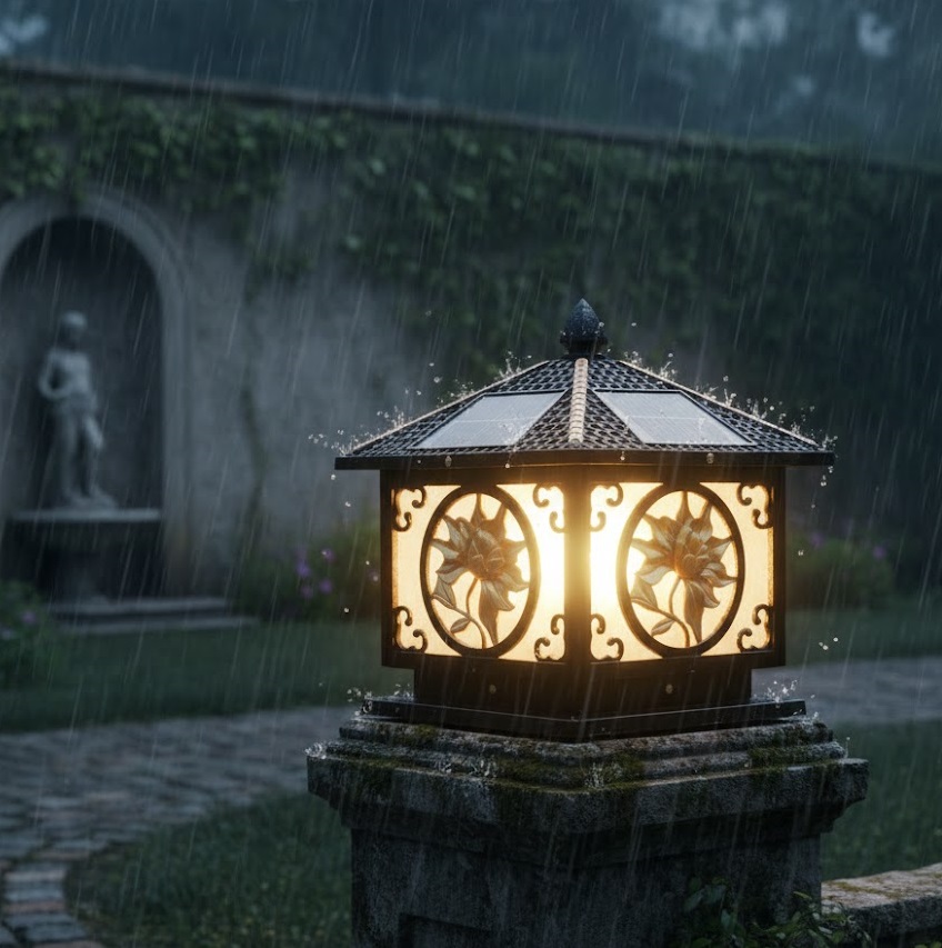 Đèn trụ cổng SNT5479