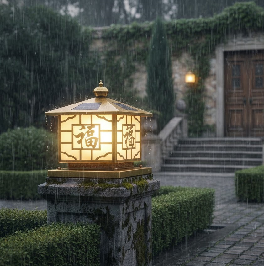 Đèn trụ cổng SNT5454