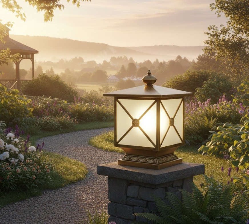 Đèn trụ cổng SNT5450