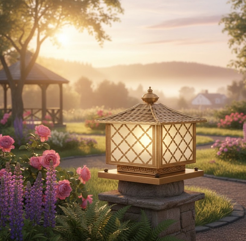 Đèn trụ cổng SNT5449