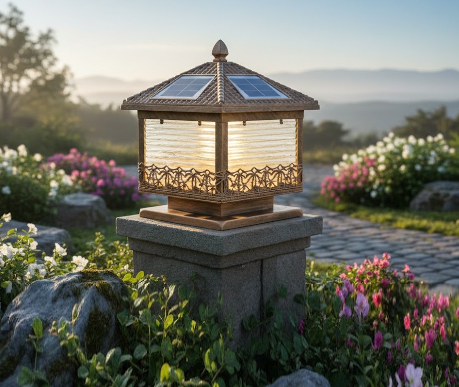 Đèn trụ cổng SNT5447