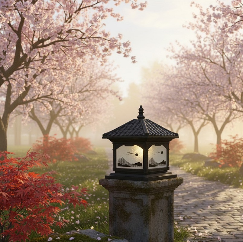 Đèn trụ cổng TD456