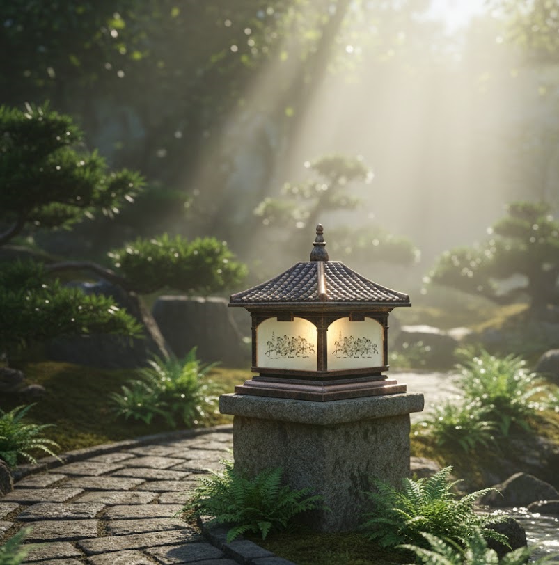 Đèn trụ cổng TD435